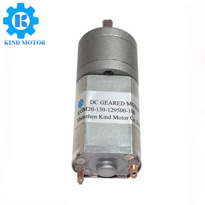 কার্বন ব্রাশ করা 12v ডিসি মোটর হাই টর্ক, 45g 100 Rpm ডিসি গিয়ার মোটর