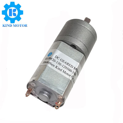 মেটাল 12v ডিসি গিয়ার মোটর 300 Rpm 4000gcm মাল্টিঅ্যাপ্লিকেশনের জন্য রেটেড টর্ক