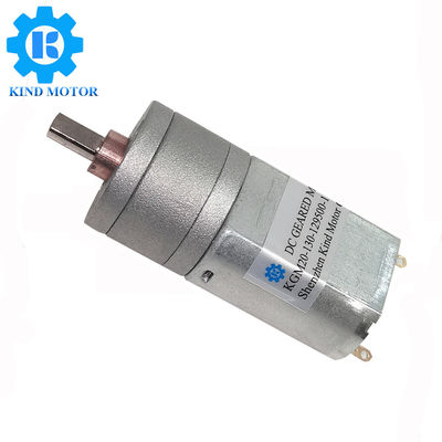 মেটাল 12v ডিসি গিয়ার মোটর 300 Rpm 4000gcm মাল্টিঅ্যাপ্লিকেশনের জন্য রেটেড টর্ক
