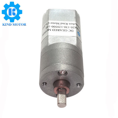 কার্বন ব্রাশ মোটর ডিসি, 3.8W গিয়ার মোটর 12v হাই টর্ক 6300gCm