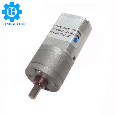 12v মাইক্রো ডিসি গিয়ার্ড মোটর 20Dx41L 5500 Rpm এক্সটেন্ডেড 4 মিমি শ্যাফ্ট সহ