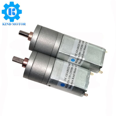 12v মাইক্রো ডিসি গিয়ার্ড মোটর 20Dx41L 5500 Rpm এক্সটেন্ডেড 4 মিমি শ্যাফ্ট সহ
