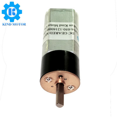 400mNm 24v ব্রাশ করা ডিসি মোটর, 37g ওজন 40 Rpm গিয়ার মোটর