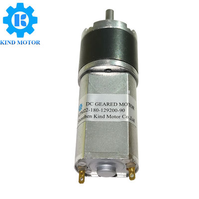 300 Rpm ছোট ব্রাশ করা ডিসি মোটর 12KgCm 7.1A ক্রমাগত কারেন্ট