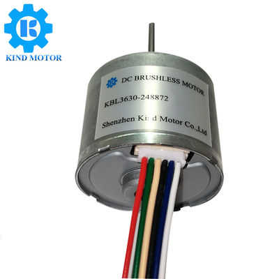 6vdc মাইক্রো ডিসি ব্রাশলেস মোটর, 150g স্থায়ী চুম্বক Bldc মোটর 16W