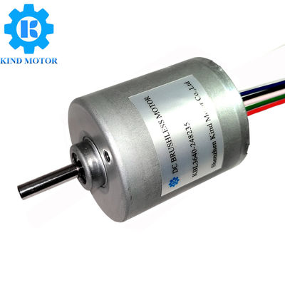 5A মাইক্রো ডিসি ব্রাশলেস মোটর BL3640, কম নয়েজ Bldc মোটর 3.175 মিমি শ্যাফ্ট সহ