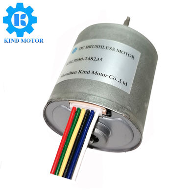 5A মাইক্রো ডিসি ব্রাশলেস মোটর BL3640, কম নয়েজ Bldc মোটর 3.175 মিমি শ্যাফ্ট সহ