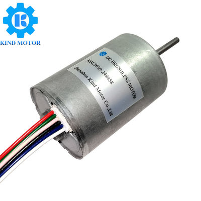 BL3650 Bldc 12v মোটর, ছোট ব্রাশহীন ডিসি মোটর 75 ওয়াট