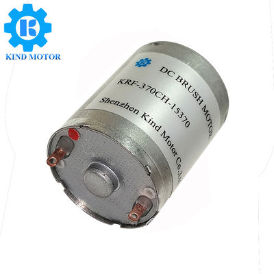 ডিসি 6v 12v 24v 24.4mm Rf Rc 370 কার্বন ব্রাশ মোটর 5000rpm 6000rpm