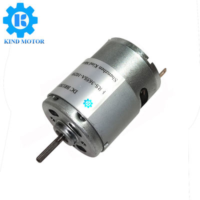 পিএমডিসি ডুয়াল আউটপুট 2.3 মিমি শ্যাফট ডিসি 5v 6v 12v 24v Rc 360 365 কার্বন-ব্রাশ মোটর