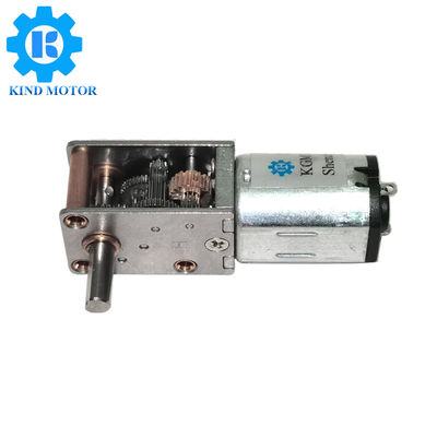 12v রাইট অ্যাঙ্গেল ডিসি গিয়ার মোটর কার্বন 3rpm-320rpm ব্রাশ করা হয়েছে