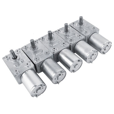 CCW ঘূর্ণন ডিসি কৃমি গিয়ার মোটর 12V বিস্ফোরণ প্রমাণ 46*32mm আকার