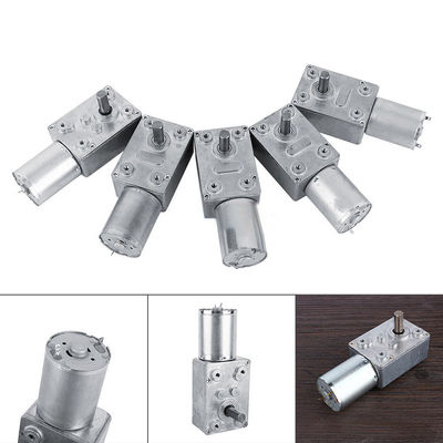 CCW ঘূর্ণন ডিসি কৃমি গিয়ার মোটর 12V বিস্ফোরণ প্রমাণ 46*32mm আকার