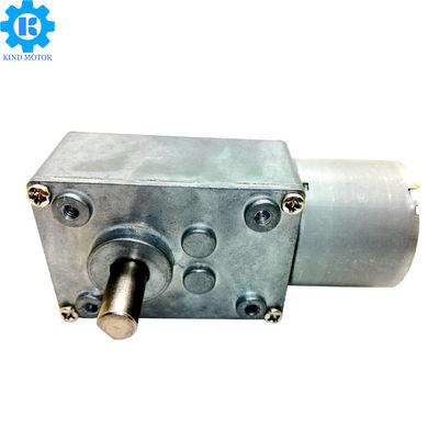 স্টেইনলেস স্টীল ডিসি কৃমি গিয়ার মোটর, 5 ~ 6000rpm কৃমি গিয়ার ডিসি মোটর 12V