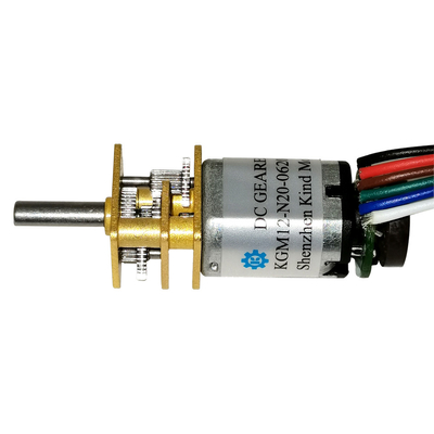 200rpm 12mm N20 গিয়ারবক্স Dc মোটর হাই টর্ক সহ এক্সটেন্ডেড শ্যাফটস