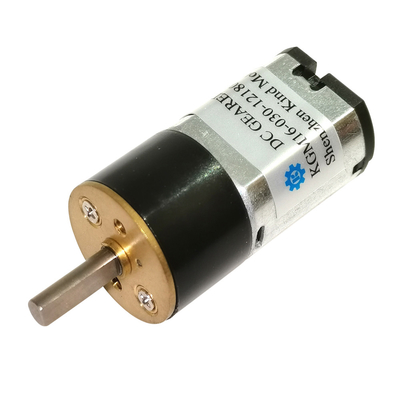 20mm মেটাল ব্রাশড ডিসি গিয়ারড মোটর 12v কম নয়েজ লং লাইফ