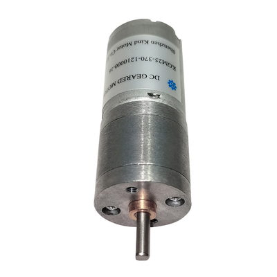 25x4mm সেন্ট্রাল লং শ্যাফট ব্রাশড গিয়ার মোটর 5000rpm ডাস্টপ্রুফ