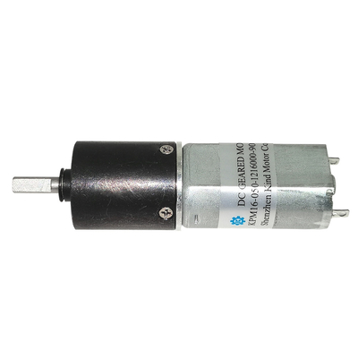 উচ্চ টর্ক 9Kg.cm DC প্ল্যানেটারি গিয়ারড মোটর 3W কম গতির মাইক্রো
