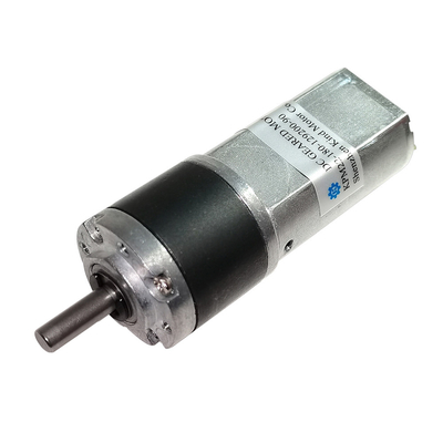 এনকোডার সহ কার্বন ব্রাশ করা 4000rpm প্ল্যানেটারি গিয়ারবক্স মোটর 6v 12v