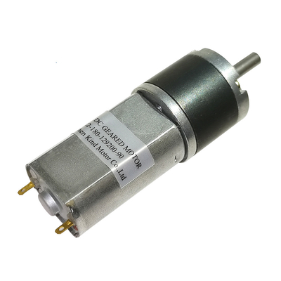 এনকোডার সহ কার্বন ব্রাশ করা 4000rpm প্ল্যানেটারি গিয়ারবক্স মোটর 6v 12v