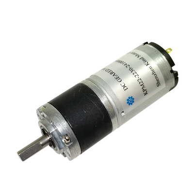 কম নয়েজ 1rpm DC প্ল্যানেটারি গিয়ার মোটর 16mm 5w স্থায়ী চুম্বক