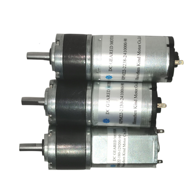 কম নয়েজ 1rpm DC প্ল্যানেটারি গিয়ার মোটর 16mm 5w স্থায়ী চুম্বক