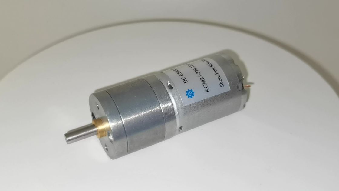 উচ্চ টর্ক 12v 24v 25mm 37mm 310 370 গিয়ার মোটর গিয়ারবক্স সহ ডিসি ব্রাশ মোটর