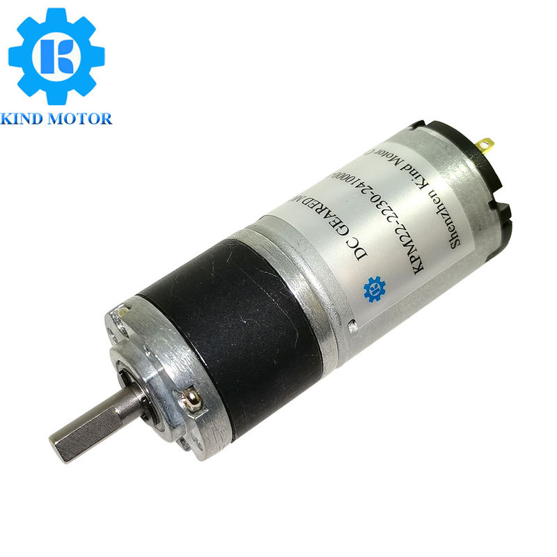 উচ্চ মানের কম গোলমাল মাইক্রো 22mm kpm22-2230 kpm22-180 3-24vdc ধাতু গ্রহীয় গিয়ারবক্স হ্রাস মোটর