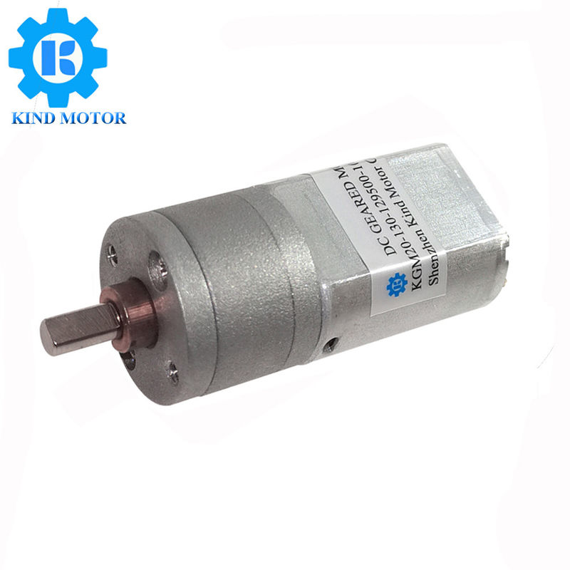 কার্বন ব্রাশ মোটর ডিসি, 3.8W গিয়ার মোটর 12v হাই টর্ক 6300gCm