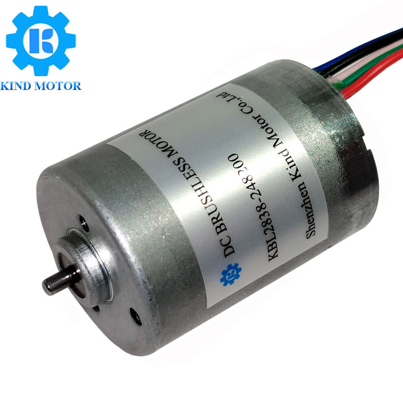 উচ্চ দক্ষতা স্থায়ী চুম্বক 2838 ডিসি nidec 5w 10w মোটর brushless ডিসি pwm 6 7.4 8 12 14.4 18 24 ভোল্ট