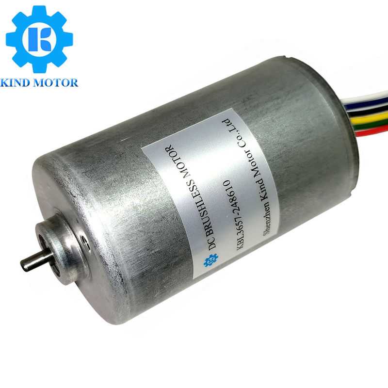 3.175mm খাদ Bldc 555 3657 ব্রাশহীন ডিসি মোটর 12volt 14.4volt 24volt ফ্যানের জন্য
