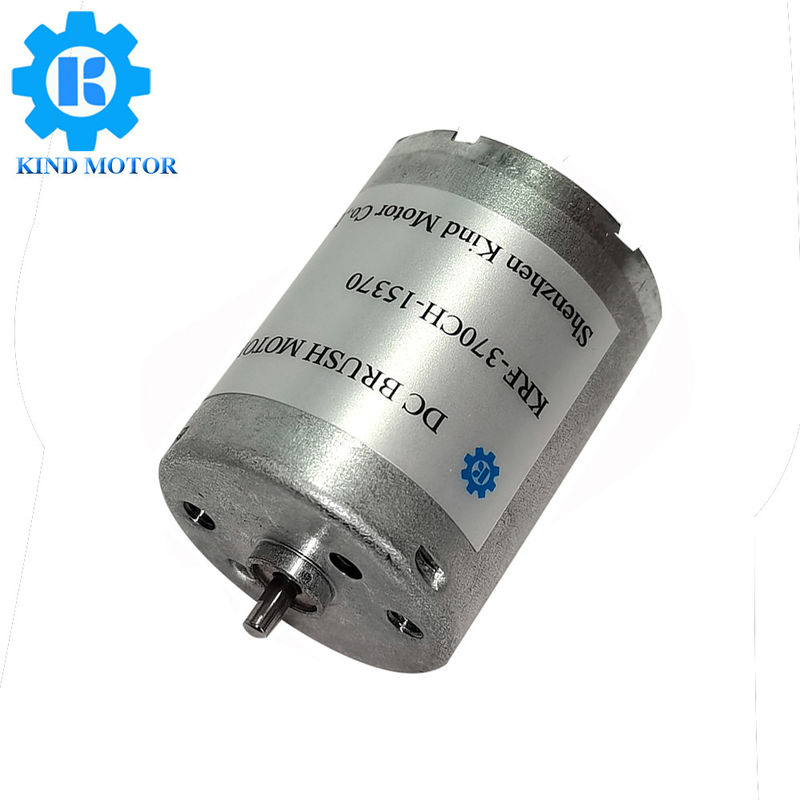 ডিসি 6v 12v 24v 24.4mm Rf Rc 370 কার্বন ব্রাশ মোটর 5000rpm 6000rpm