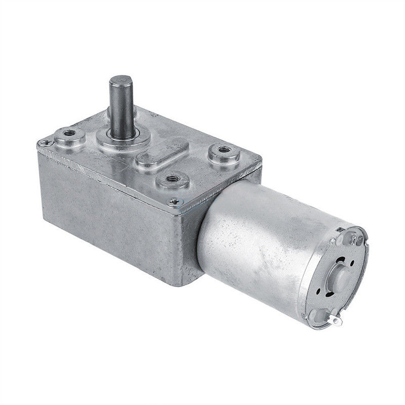 CCW ঘূর্ণন ডিসি কৃমি গিয়ার মোটর 12V বিস্ফোরণ প্রমাণ 46*32mm আকার