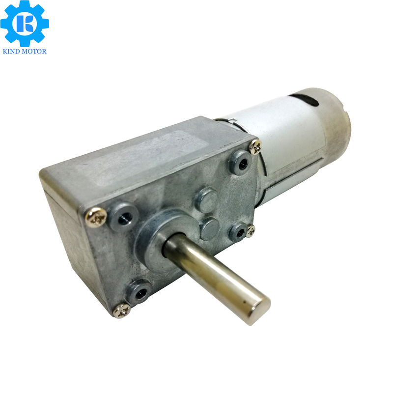 স্টেইনলেস স্টীল ডিসি কৃমি গিয়ার মোটর, 5 ~ 6000rpm কৃমি গিয়ার ডিসি মোটর 12V